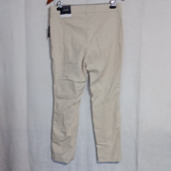 Rafaella Tan Geometric Pattern Pull-on Ankle Length Pant Size 10 NWT - Picture 7 of 7